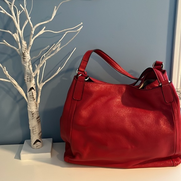 GUCCI SoHo Pebbled Leather Double Handle Bag NWOT - Picture 4 of 16